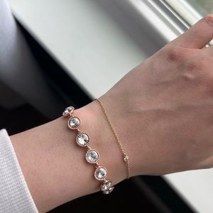 Ted Baker Rose Gold Gem Bracelet